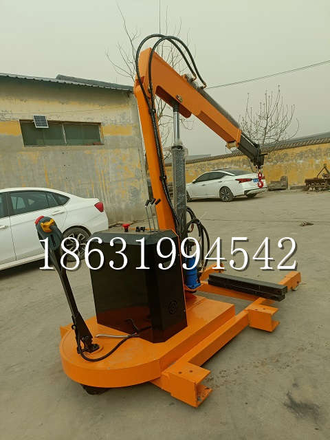 莫力达瓦达斡尔族自治旗自卸车厢随车吊 自制轮式四不像起重机 四驱平板吊 5吨 贵盛